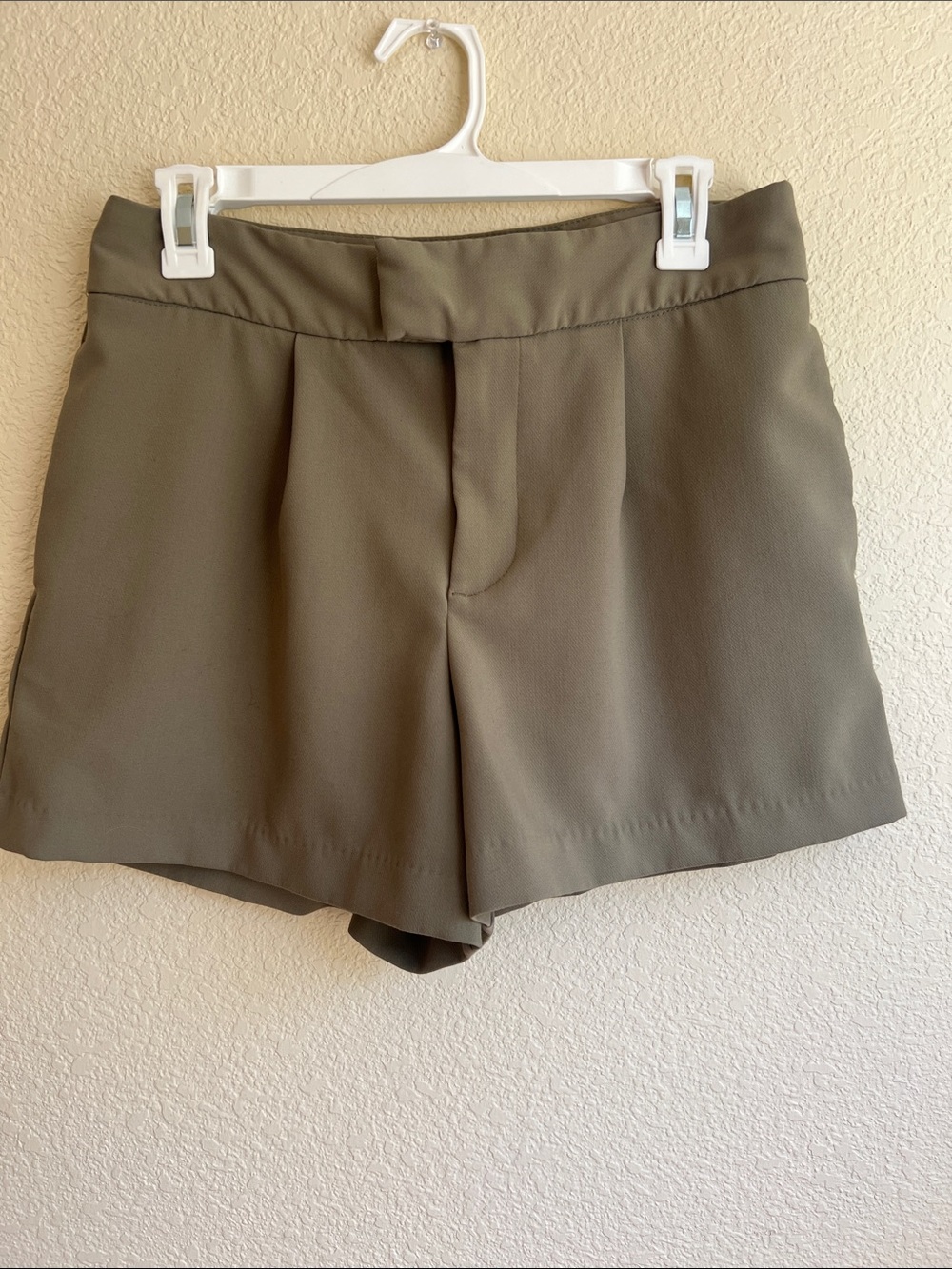 a new day Olive High-Rise Tailored Shorts